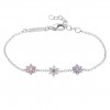 Girls 3 Flowers Bracelet