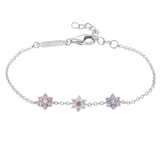 Girls 3 Flowers Bracelet