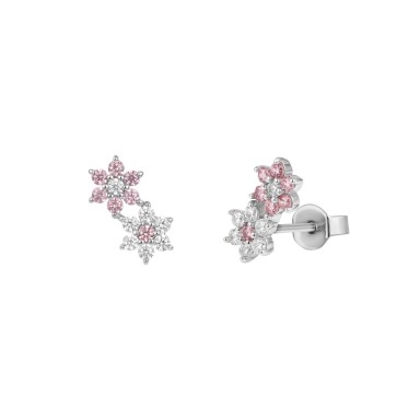 Girls 2 Flowers Earrings