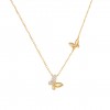Matchy Two Butterflies Necklace