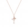 Love in Rose Butterfly Necklace