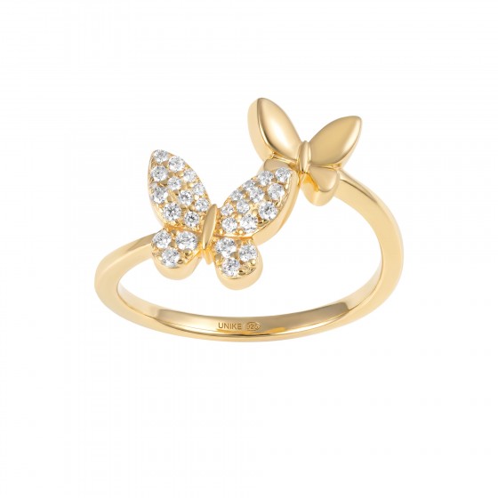 Anillo Matchy Dos Mariposas