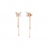 Love in Rose Butterfly Earrings