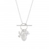 Hope Our Lady of Fátima Medal & Holy Spirit Necklace