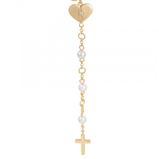 Hope Rosary with Cross Bracelet