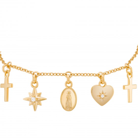 Hope Multi Charms Bracelet