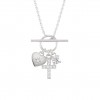 Hope Cross & Heart Necklace