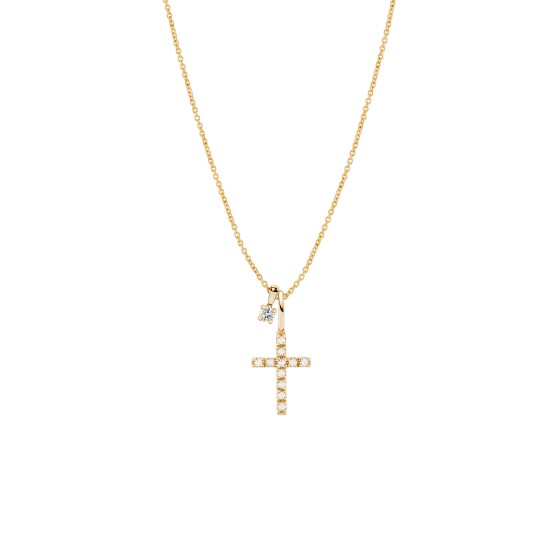 Gold Timeless Cross Pendant