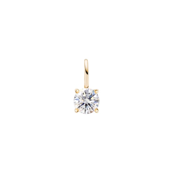 Gold Timeless Solitaire Pendant