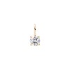 Gold Timeless Solitaire Pendant