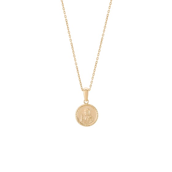 Pendente Ouro Timeless Medalha Religiosa