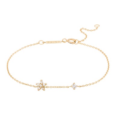 Gold Girls Flowers Bracelet