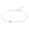 Gold Girls Flowers Bracelet