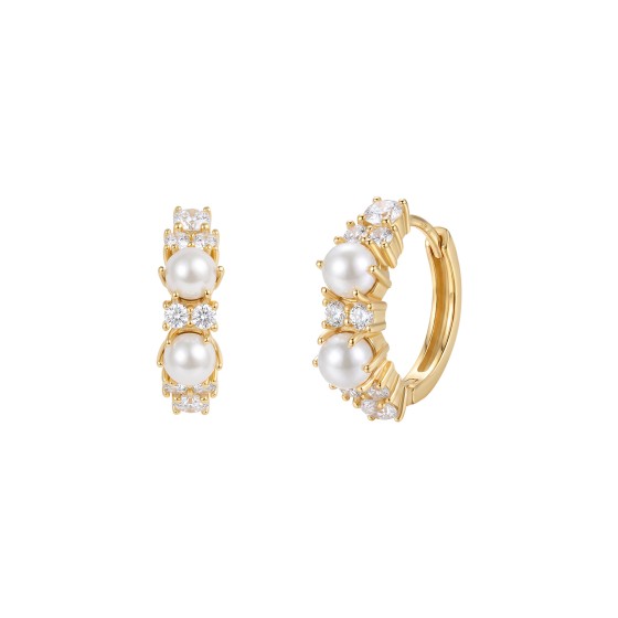 Argolas Classy P�rolas CZ