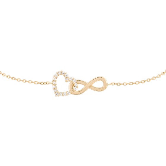 Pulsera Timeless Coraz�n e Infinito