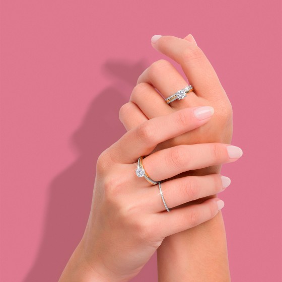 Classy Mood Solitaire Ring