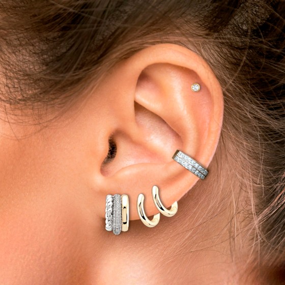 Matchy Detail Earrings