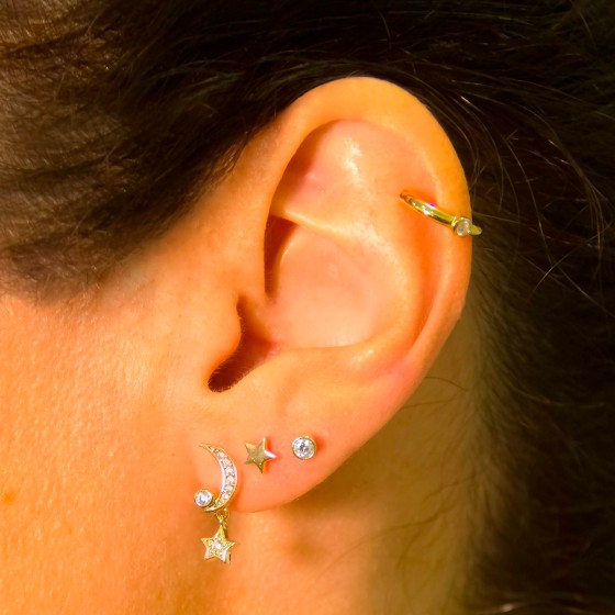 Matchy Moon & Star Earrings