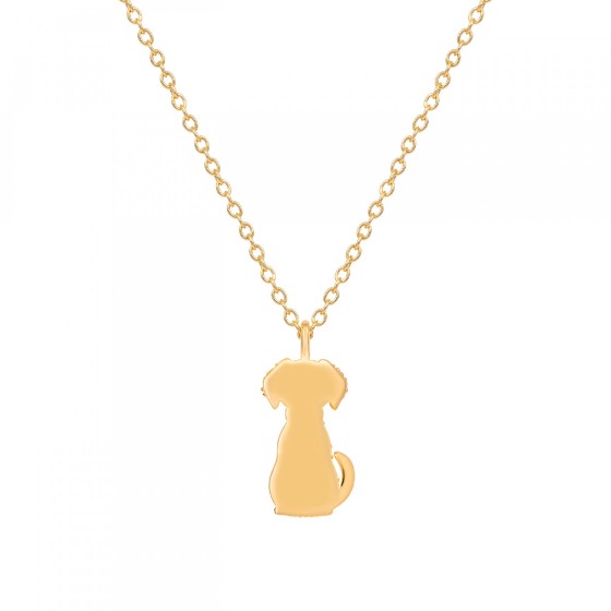 Pet Lovers Dog Shine Necklace