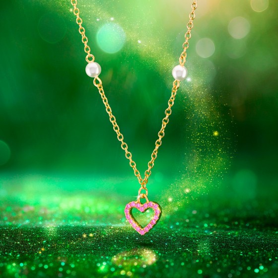 Collar Fun Coraz�n y Sol