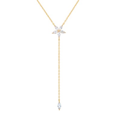 Matchy Navete Flower Necklace