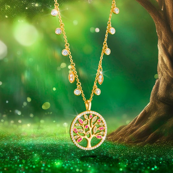 Fun Tree of Life Necklace