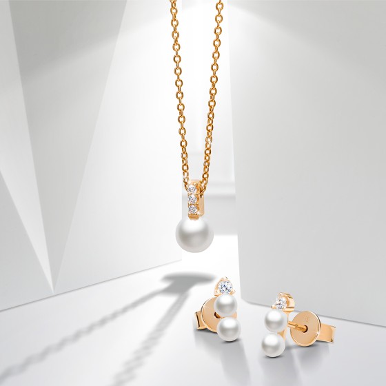 Colar Pearls Golden