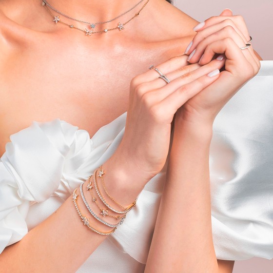 Matchy Multi Navete Elements Bracelet