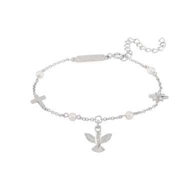Hope Holy Spirit with Pearls Bracelet Hope Holy Spirit with Pearls Bracelet