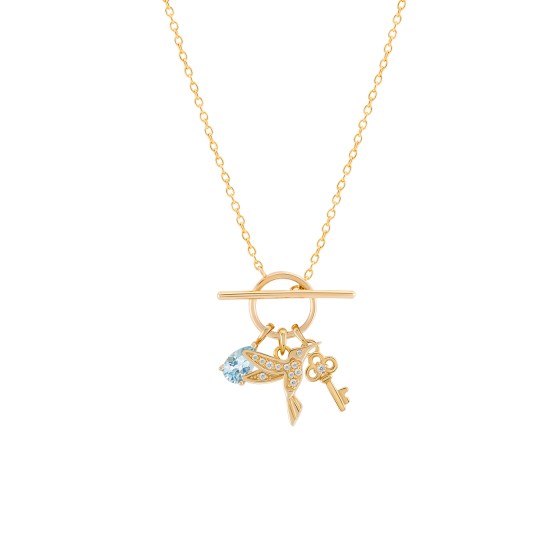 Colar Fun Colibri  & Chave