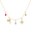 Colar Fun Colibri & Estrela