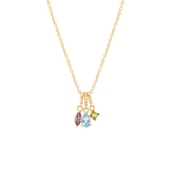 Colar Fun Drop Stones