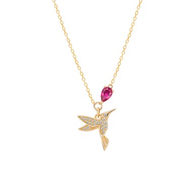 Hummingbird Fun Necklace