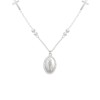 Colar Hope Medalha Nossa Sra de F�tima com P�rolas