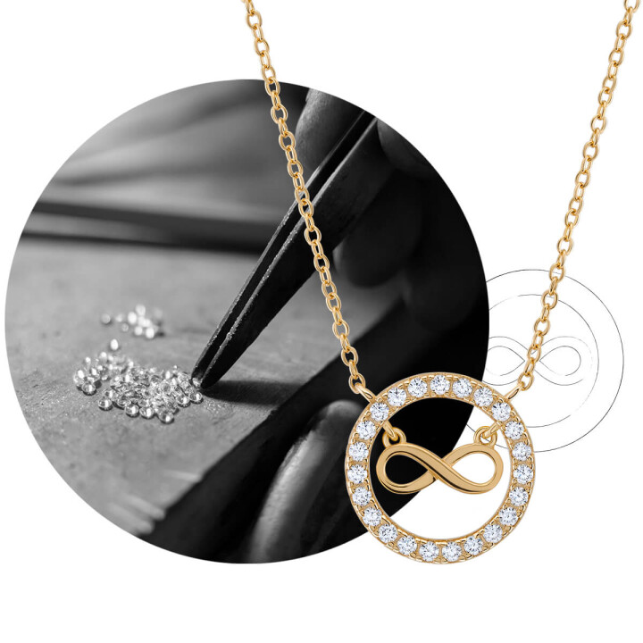 Meaningful Infinite Necklace